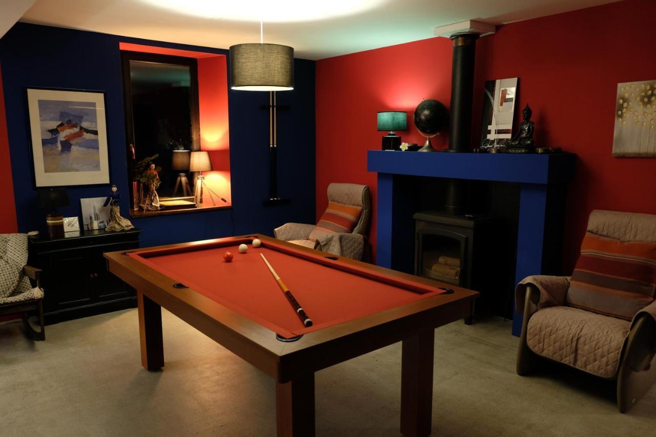La Maison Jaune A La Janaie Parigné Exteriér fotografie
